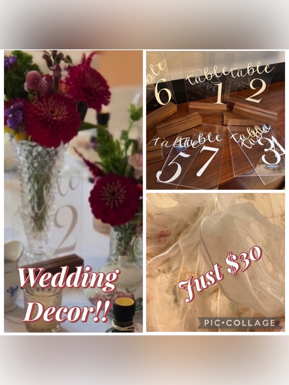 Wedding Decor Bundle Just $30
